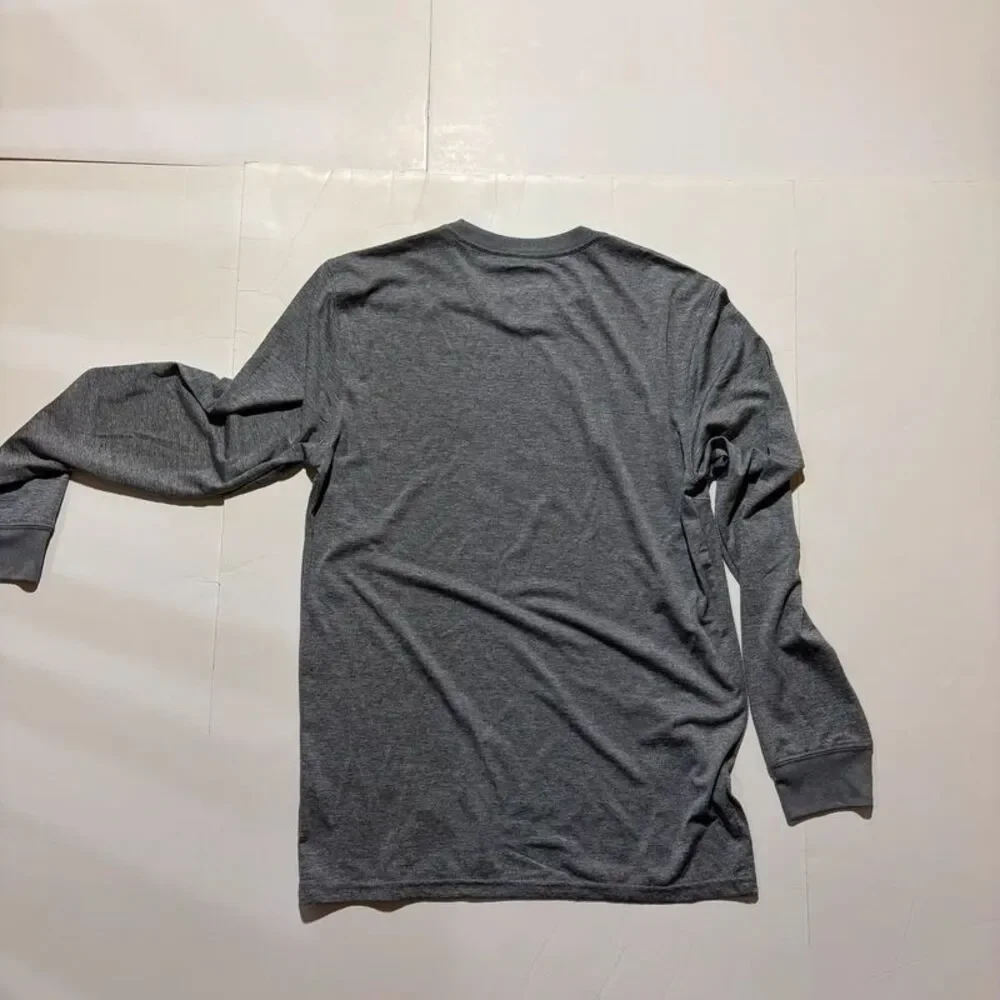 Seattle Seahawks Grey Long sleeve Graphic Tee shirt football NFL